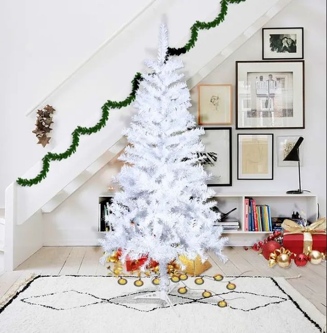 Albero di Natale bianco 180 cm