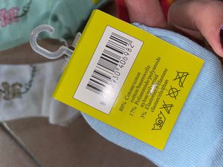 Set 5 Calzini Bimbo Enrico Coveri Tg 17/20