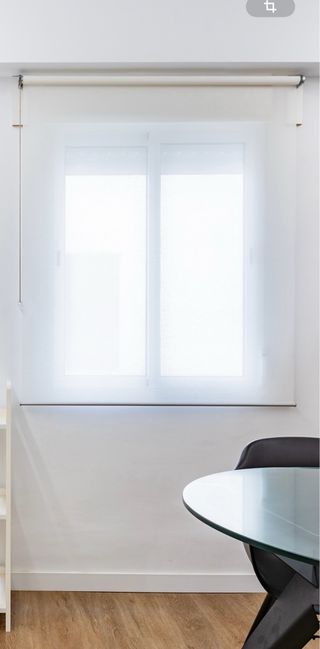 Estor blanco 120cm