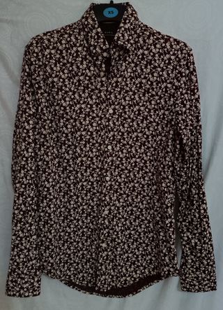 Camisa Zara Estampada Talla S.