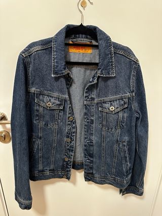 Chaqueta Vaquera Mango Man Azul Hombre