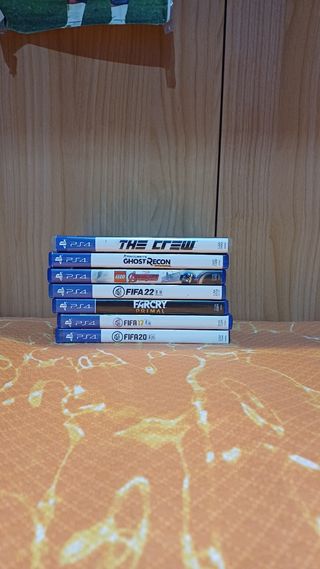 Giochi PS4: The Crew, Ghost Recon, FIFA 22, Far Cr