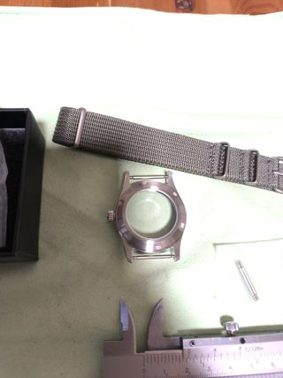 Caja Seiko mod Transparente y Correa