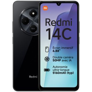 XIAOMI REDMI 14C 4GB RAM 128GB NEGRO LIBRE NUEVO