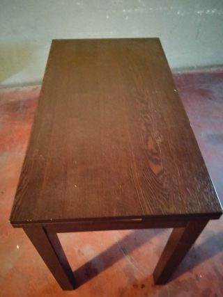 Mesa extensible madera 90x50 (90x90)