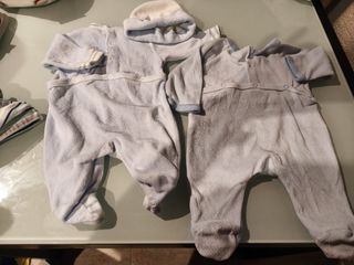 Pijamas bebé niño azul (2 unidades)