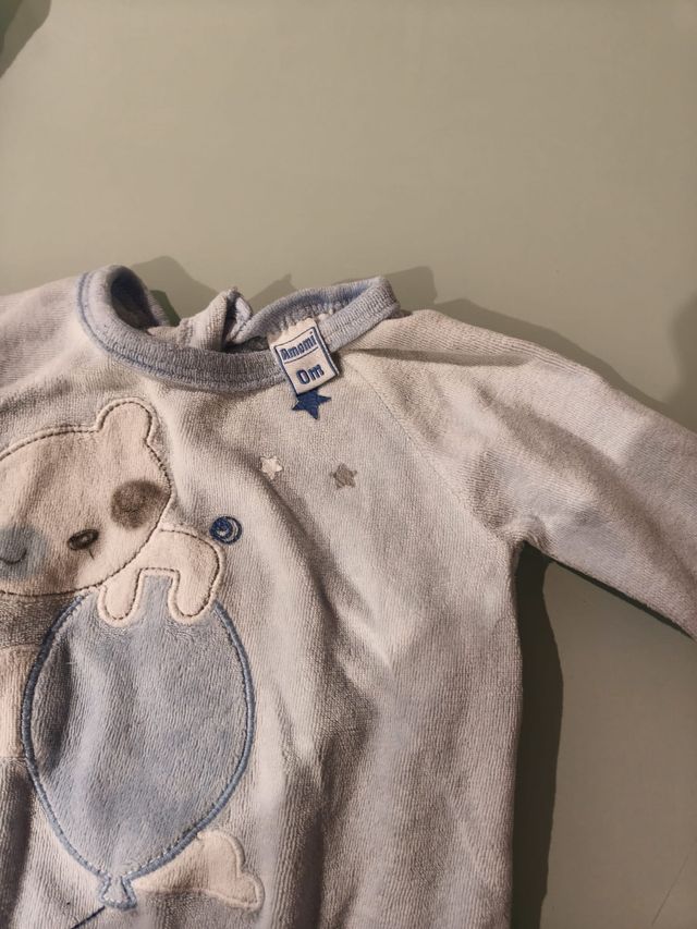 Pijamas bebé niño azul (2 unidades)