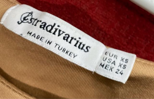 Body Stradivarius Mujer Marrón