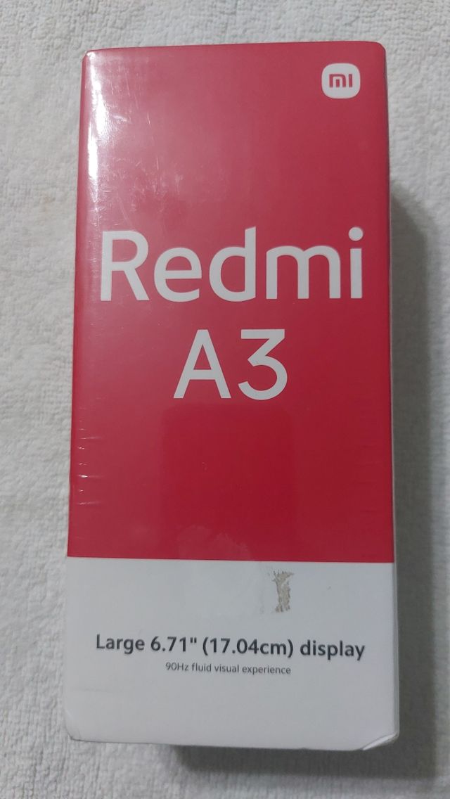 Xiaomi Redmi A3
Nuevo sin abrir
4GB RAM 128GB ROM