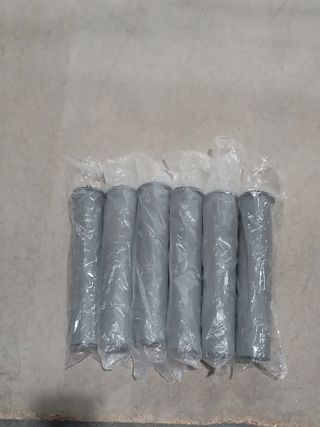 Juego 6 patas roscadas