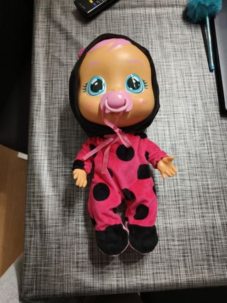 Bebé Llorón con pijama de mariquita