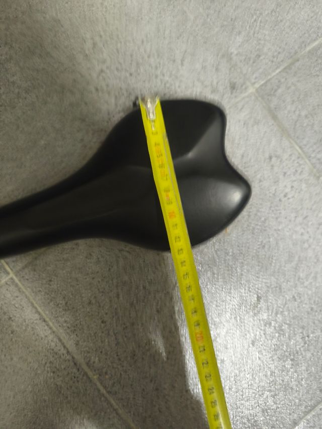 Sillín bicicleta Decathlon negro