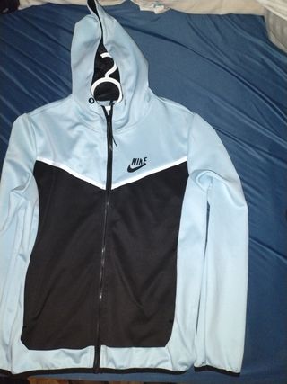 Chaqueta Nike Azul y Negra