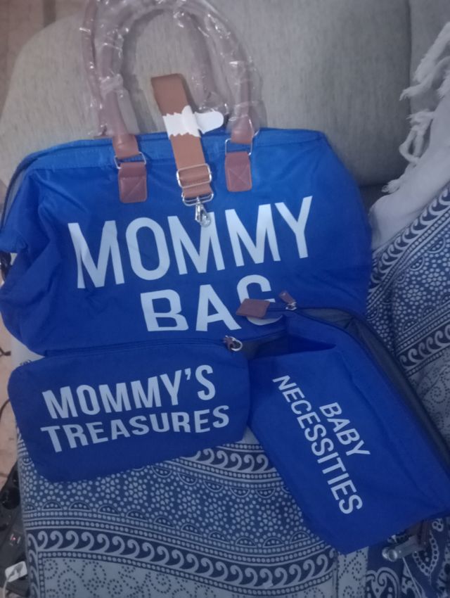 Bolso Mommy Bag Azul