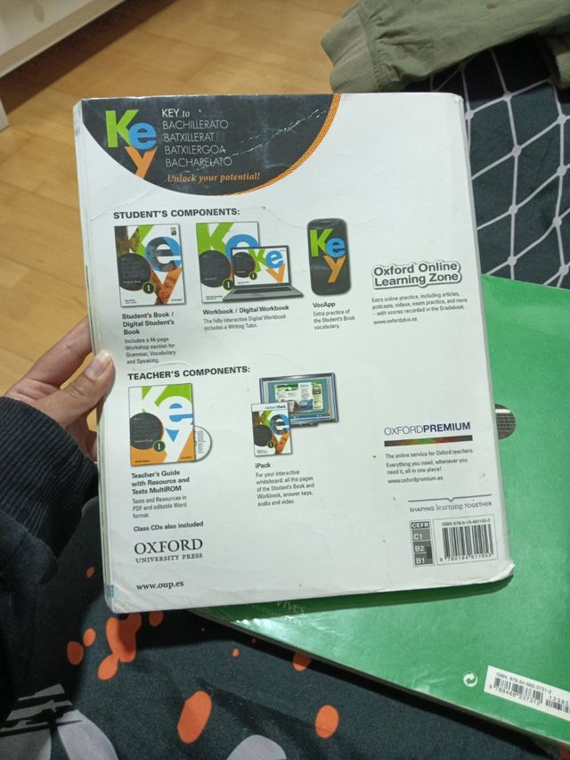 Key to Bachillerato 1. Student's Book