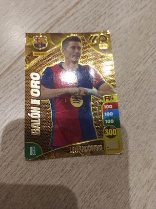 Cromo Adrenalyn Laliga Balón de Oro