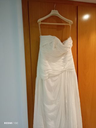 Traje de Novia Pronovias Modelo Dahir Blanco