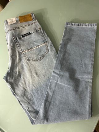 Pantalón vaquero slim Springfield T/W32 elástico 