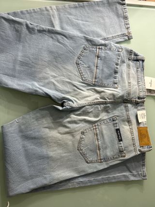 Pantalón vaquero slim Springfield T/W32 elástico 