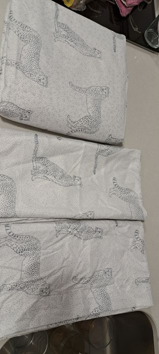 Funda Nórdica Estampada de Guepardos de 150 cms