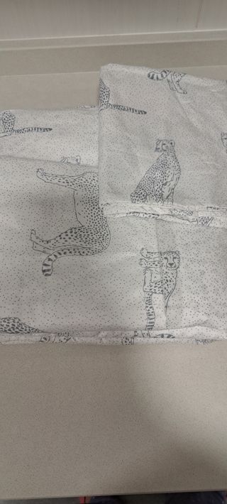 Funda Nórdica Estampada de Guepardos de 150 cms