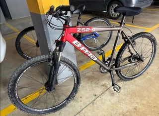 Bicicleta B-Pro ZS2.4 Roja y Gris