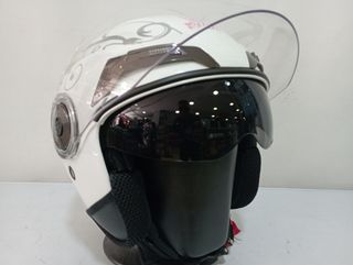 Casco de moto Jet
