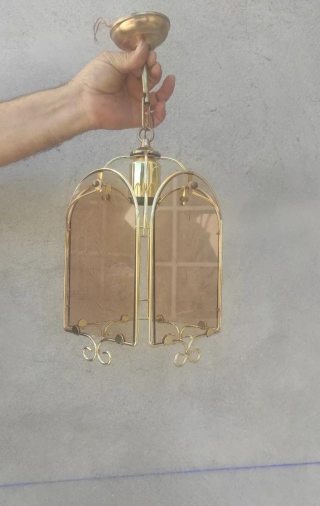 2 lámparas de techo