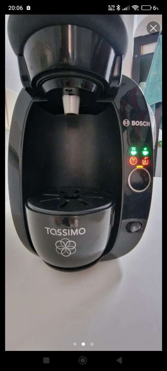 Cafetera Bosch Tassimo T20 Negra
