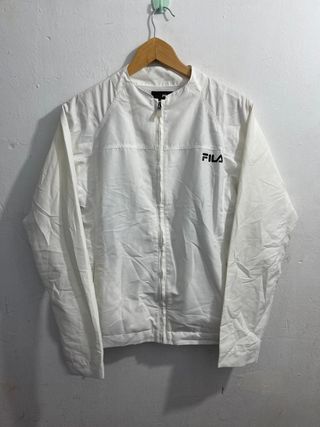 ¡¡OFERTA!! Talla L Chaqueta Fila Vintage Blanca 