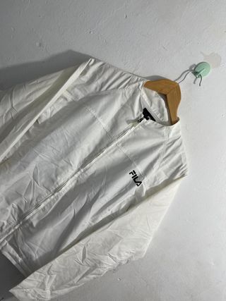 ¡¡OFERTA!! Talla L Chaqueta Fila Vintage Blanca 