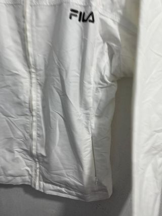 ¡¡OFERTA!! Talla L Chaqueta Fila Vintage Blanca 