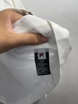 ¡¡OFERTA!! Talla L Chaqueta Fila Vintage Blanca 
