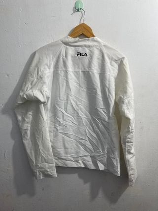 ¡¡OFERTA!! Talla L Chaqueta Fila Vintage Blanca 
