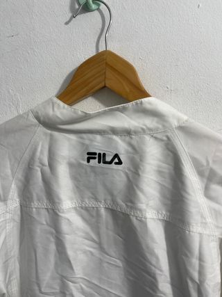 ¡¡OFERTA!! Talla L Chaqueta Fila Vintage Blanca 