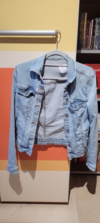 Cazadora vaquera azul Talla S