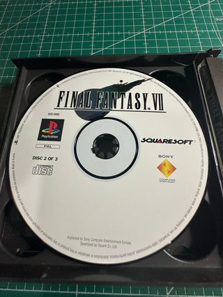 Final Fantasy VII PAL PlayStation
