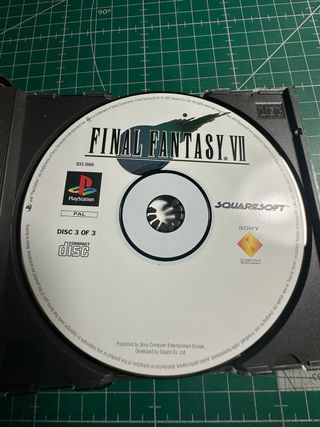 Final Fantasy VII PAL PlayStation