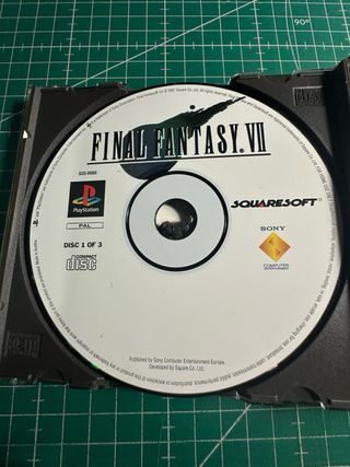 Final Fantasy VII PAL PlayStation