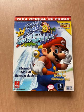 Guía Oficial Super Mario Sunshine Nintendo GameCub