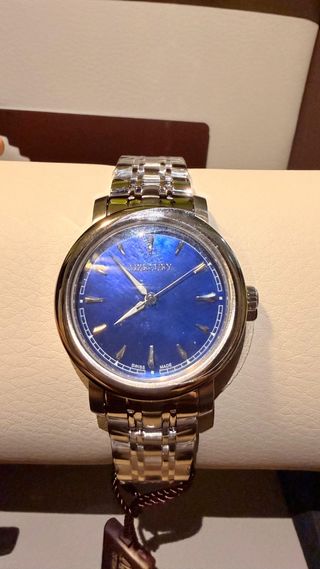 Reloj Mercury Mujer Maquinaria Suiza Azul