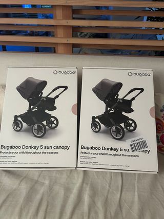 2 capotas Bugaboo Donkey 5 color beige