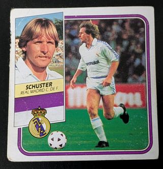 6 cromos liga 1989-1990 Real Madrid C.F Despegado