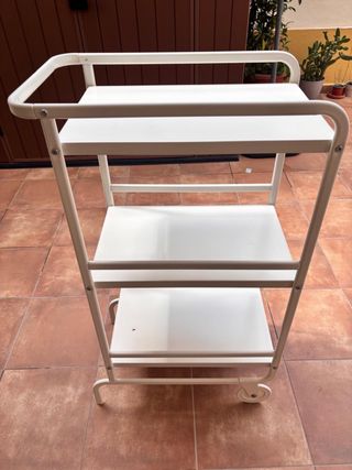 Carrito Auxiliar Ikea Sunnersta Blanco