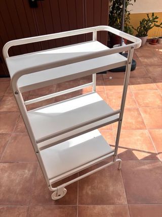Carrito Auxiliar Ikea Sunnersta Blanco