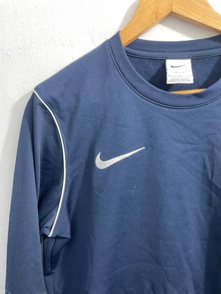 ¡¡OFERTA!! Talla M Sudadera Nike Dri-Fit Azul