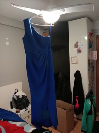 Vestido de fiesta azul