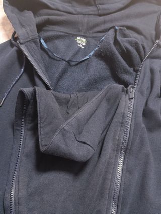 Sudadera de porteo azul marino 