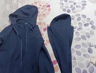 Sudadera de porteo azul marino 