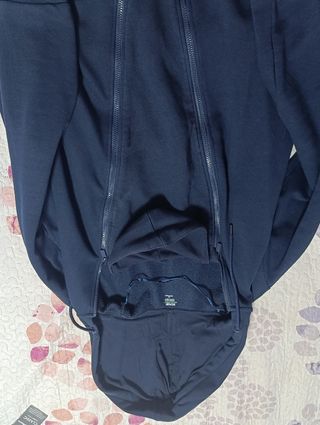 Sudadera de porteo azul marino 